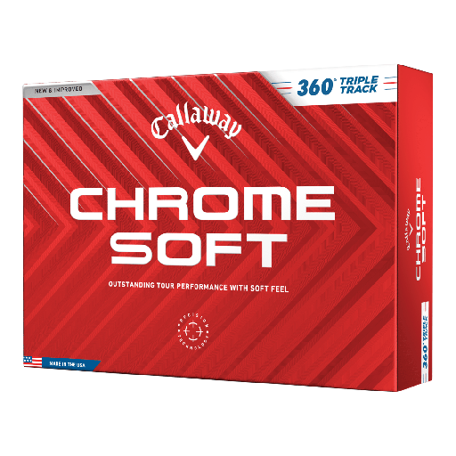 Chrome Soft 360 Triple Track White